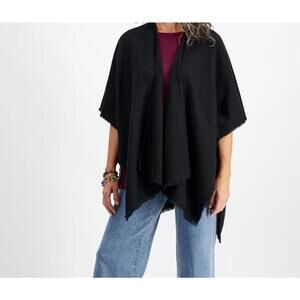 Style & Co Women's Solid Basket Weave Soft Topper - OS